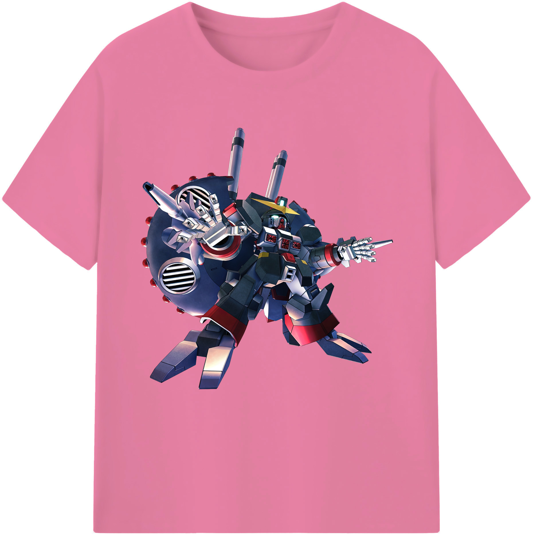 （画像用） 機動戦士ガンダム Mobile Suit Gundam 綿100％半袖Tシャツ（フロントプリント）